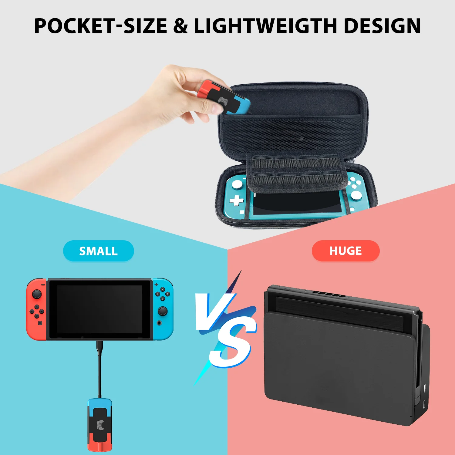 MANBA Switch Dock, Portable TV Ethernet LAN Adapter - Image 3